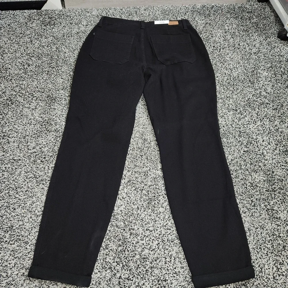 Judy Blue Black Double Cuff Jogger Pants Drawstring High Rise Size 11/30 Nwt - Picture 7 of 9